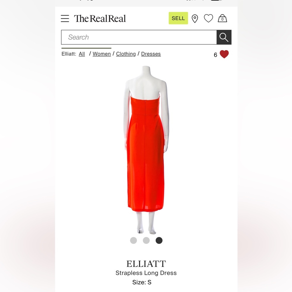 Elliatt Strapless Dress - Picture 9 of 11